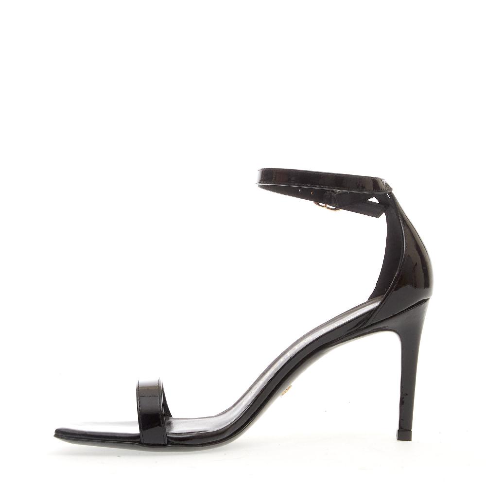 Sorelle Perego sandalo vernice nero tacco 85 mm Offerte esclusive