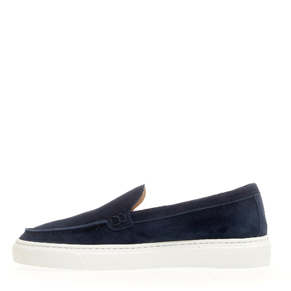 Sorelle Perego slipon camoscio blu Ultimi tre giorni