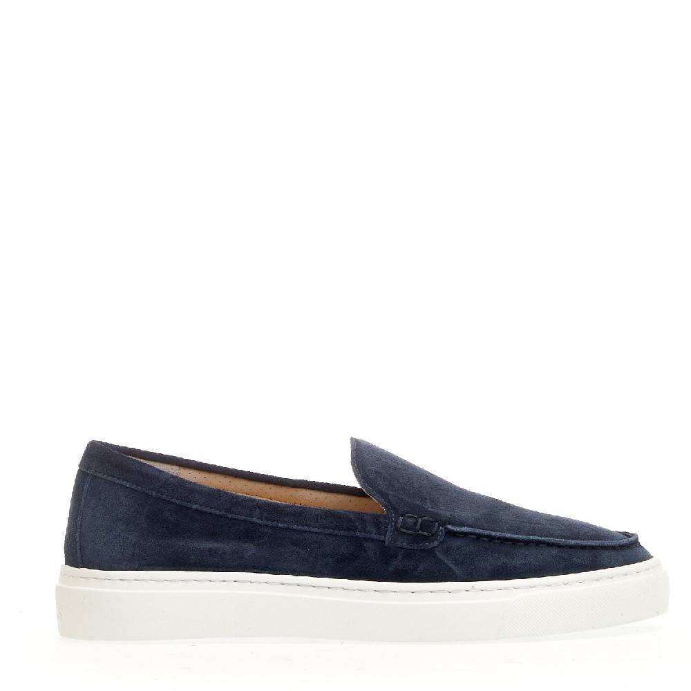 Sorelle Perego slipon camoscio blu Ultimi tre giorni