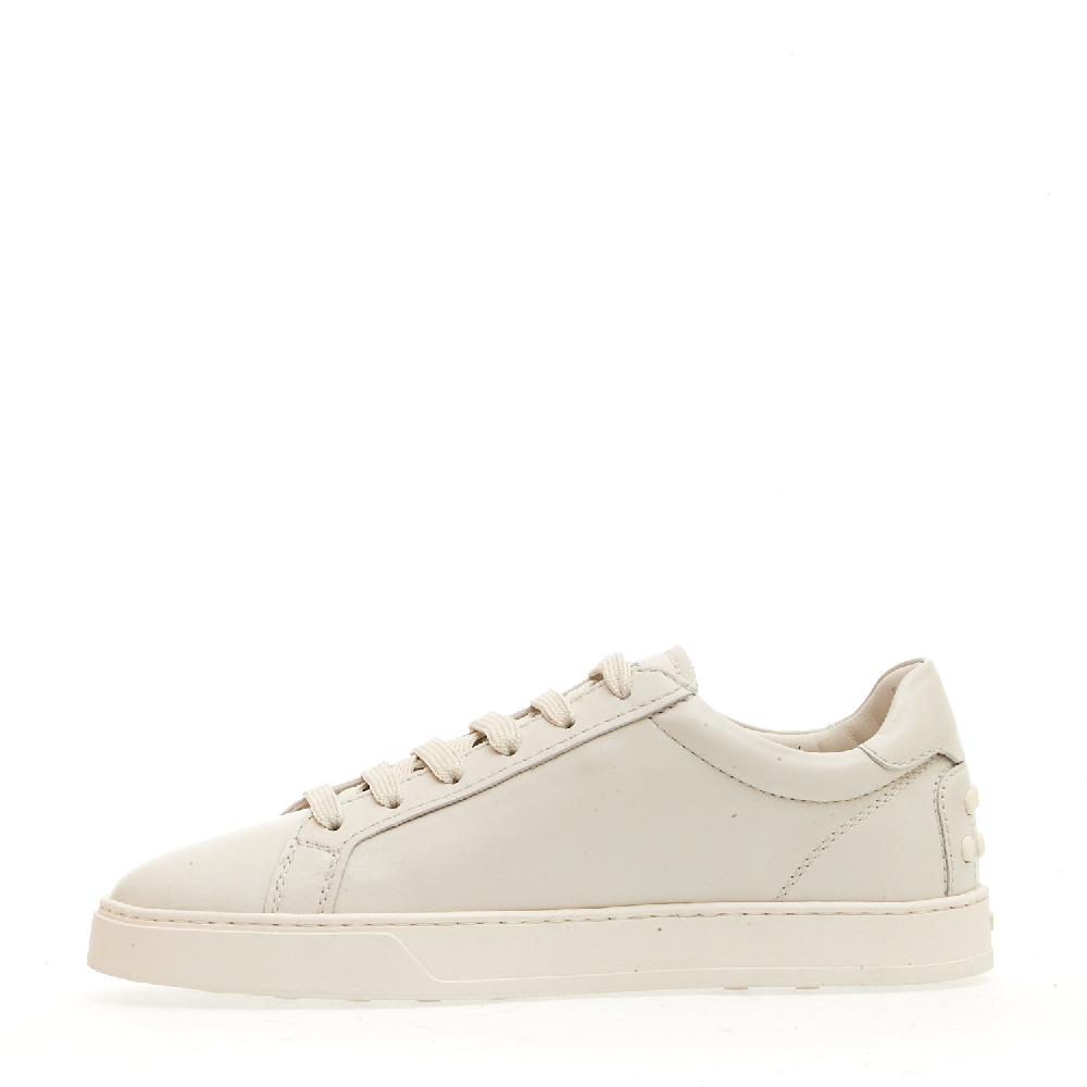 Sorelle Perego sneakers in pelle bianco fondo cassetta Only for today