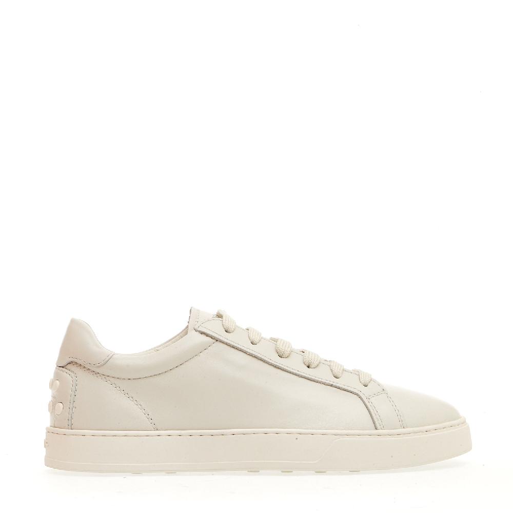 Sorelle Perego sneakers in pelle bianco fondo cassetta Only for today
