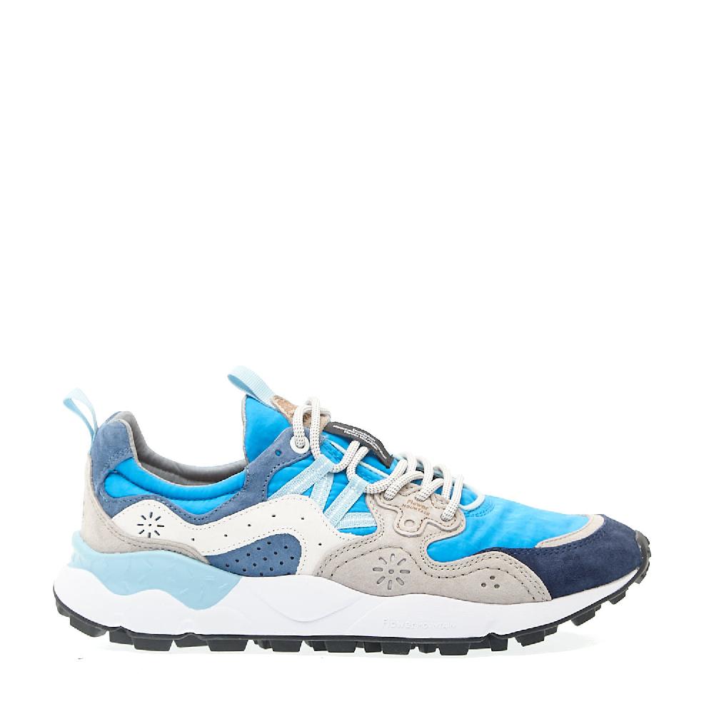 Sorelle Perego sneakers tessuto bluette camoscio blu e grigio Duty-free