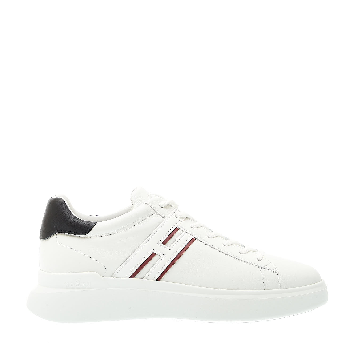 Sorelle Perego sneakers rebel pelle bianco spoiler blu 2025
