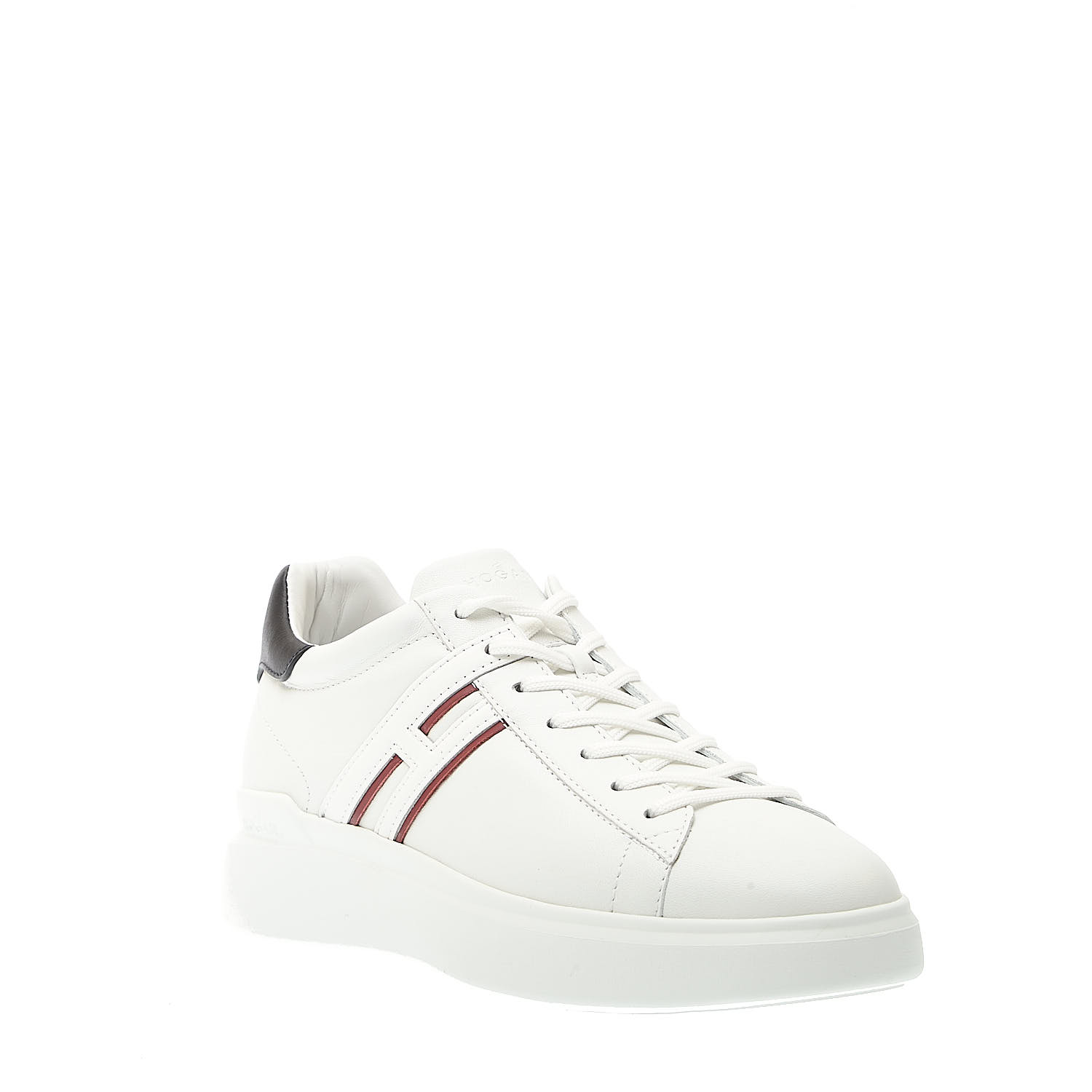 Sorelle Perego sneakers rebel pelle bianco spoiler blu 2025