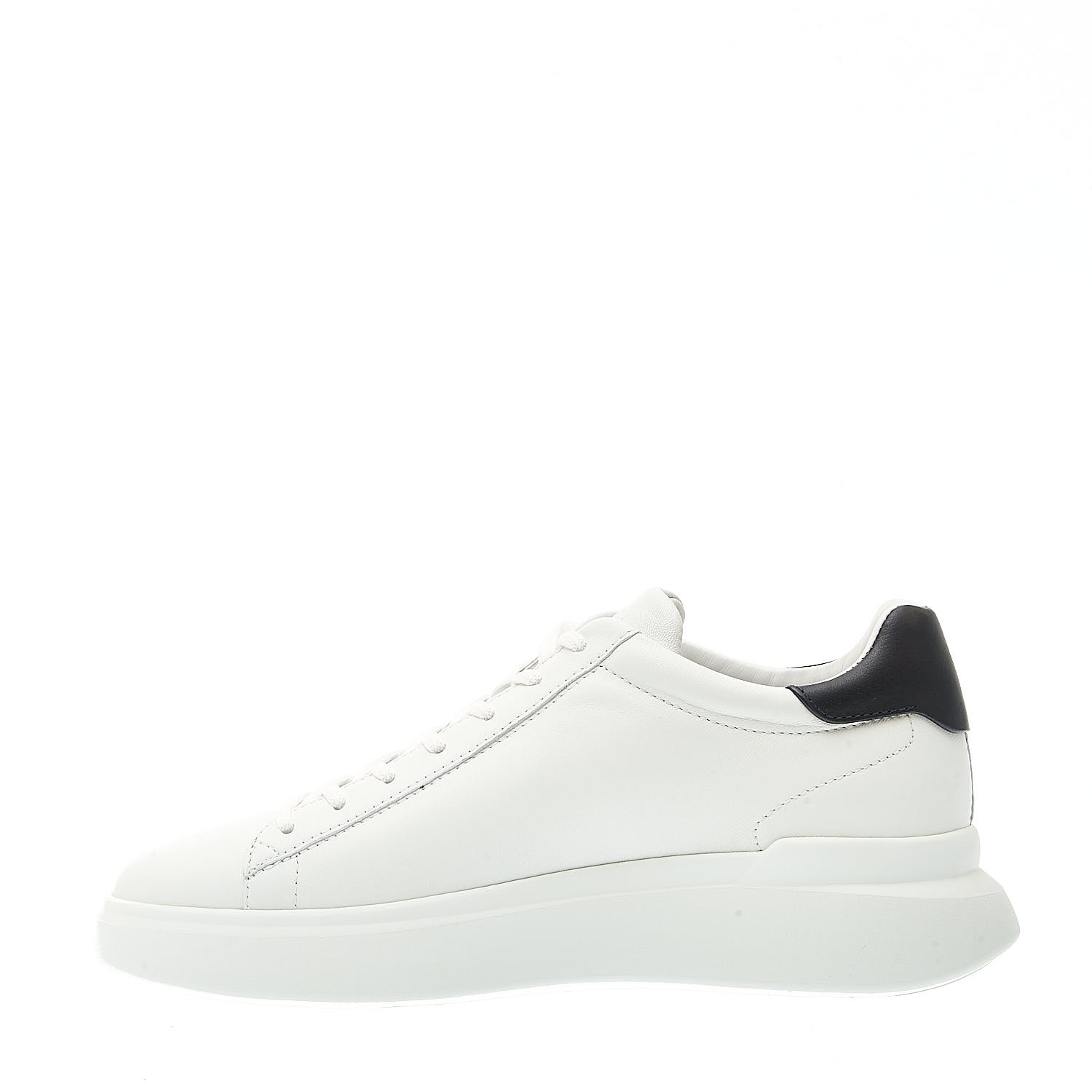 Sorelle Perego sneakers rebel pelle bianco spoiler blu 2025