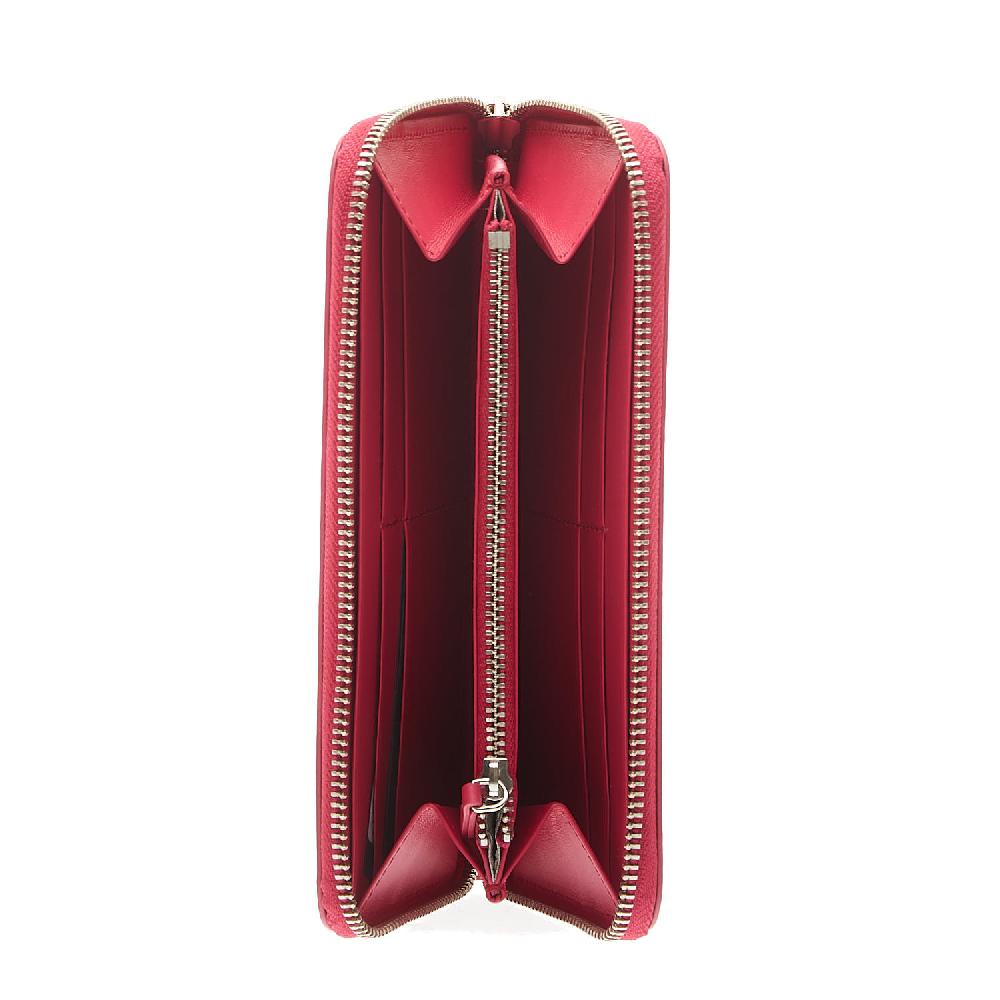 Sorelle Perego portafoglio full zip pelle fucsia Fino Al -60%