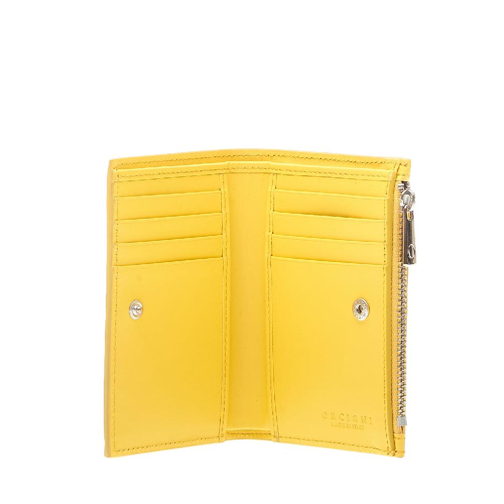 Sorelle Perego portacarte giallo limone Sottocosto