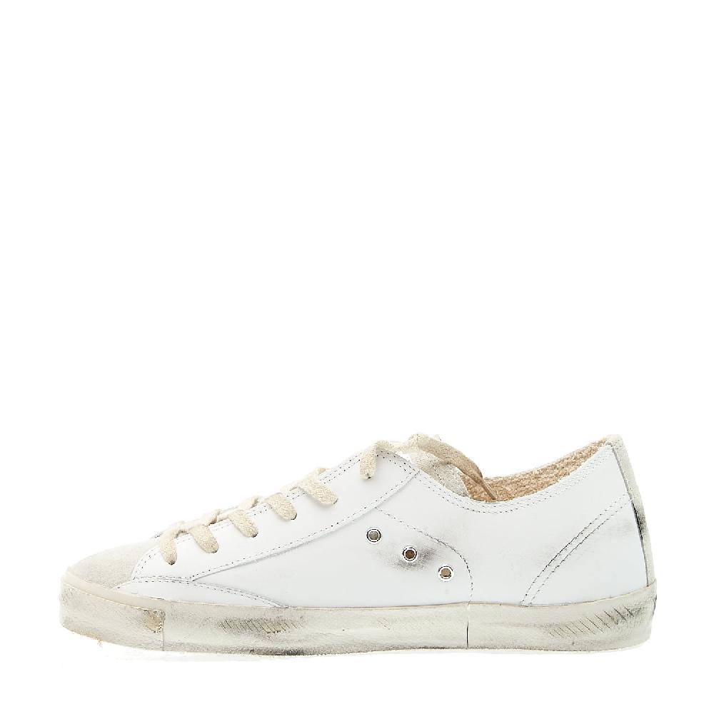 Sorelle Perego Paris sfoderata pelle bianca Sconto