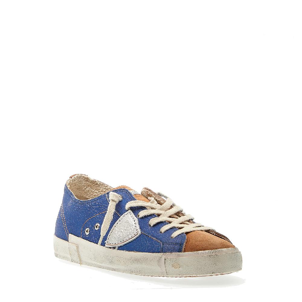 Sorelle Perego Paris sfoderata craclè bluette Offerta