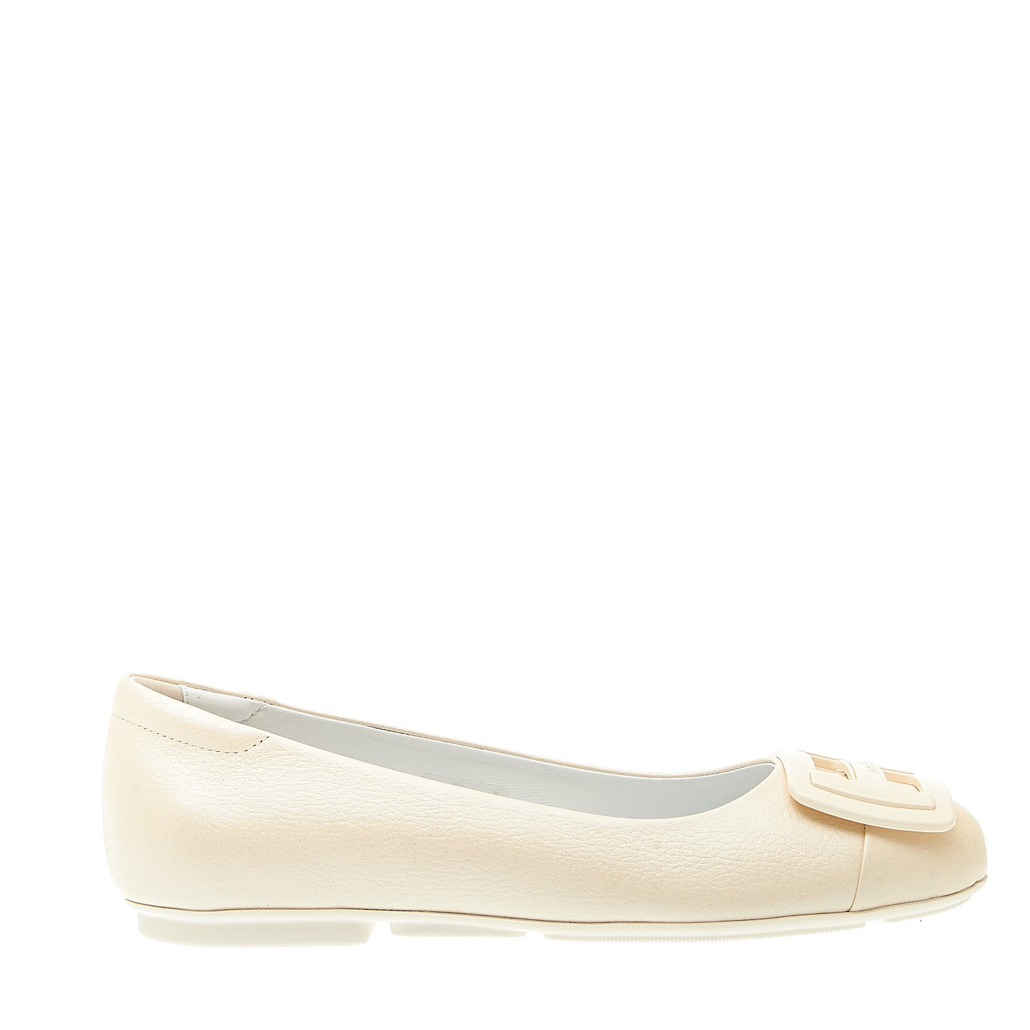 Sorelle Perego ballerina pelle panna Negozio online di fabbrica