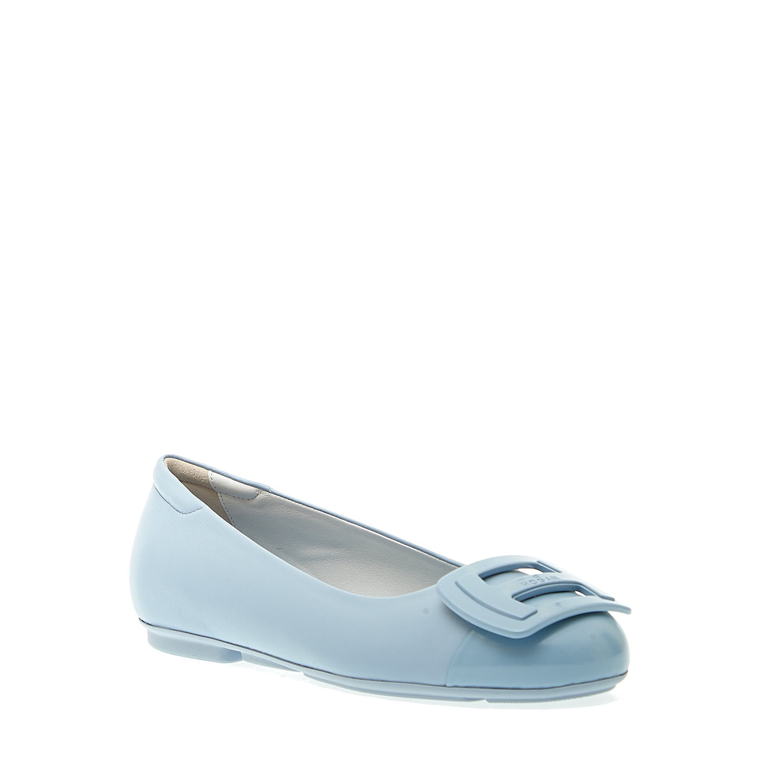 Sorelle Perego ballerina pelle azzurra Offerta speciale
