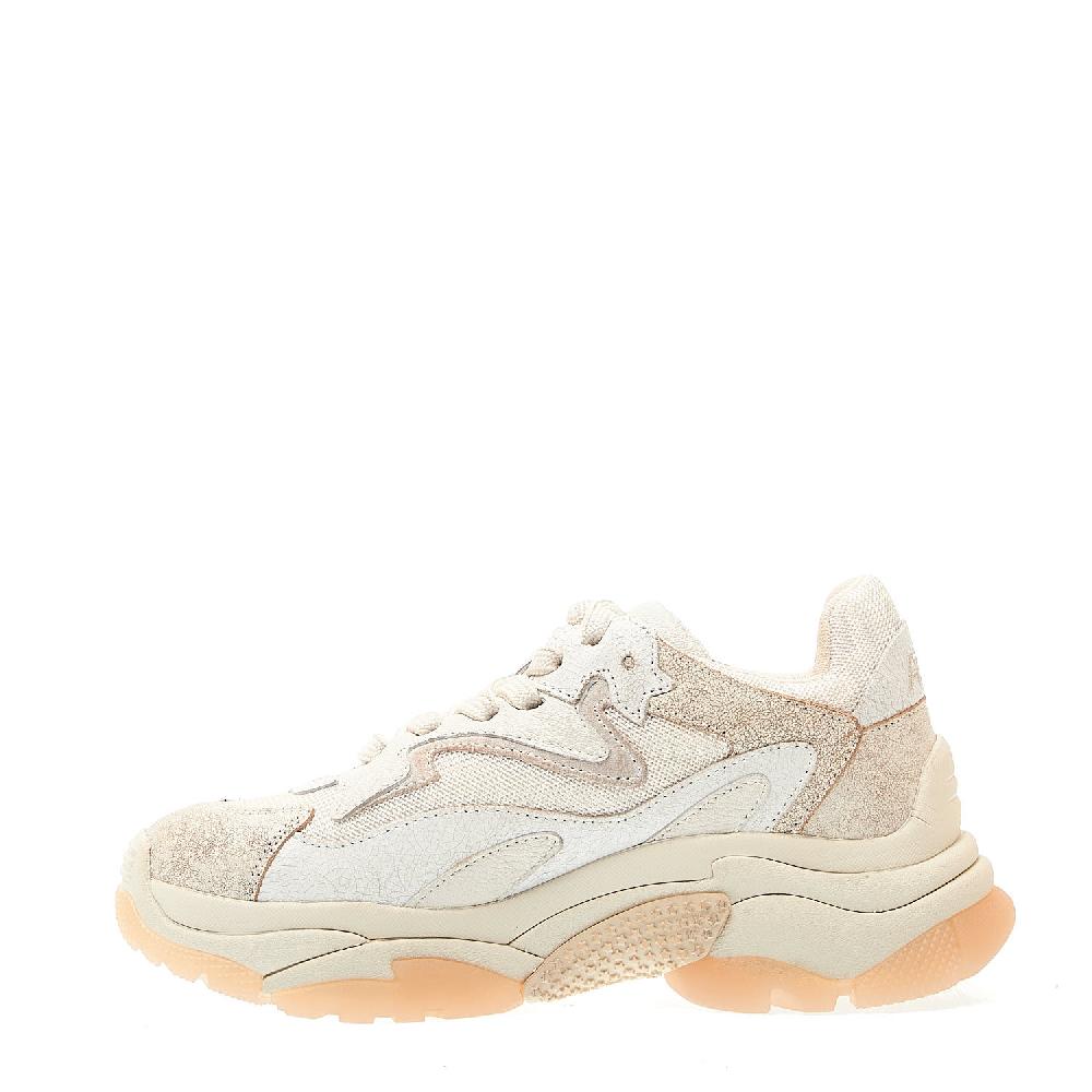 Sorelle Perego sneakers Addict beige e bianca Grande vendita