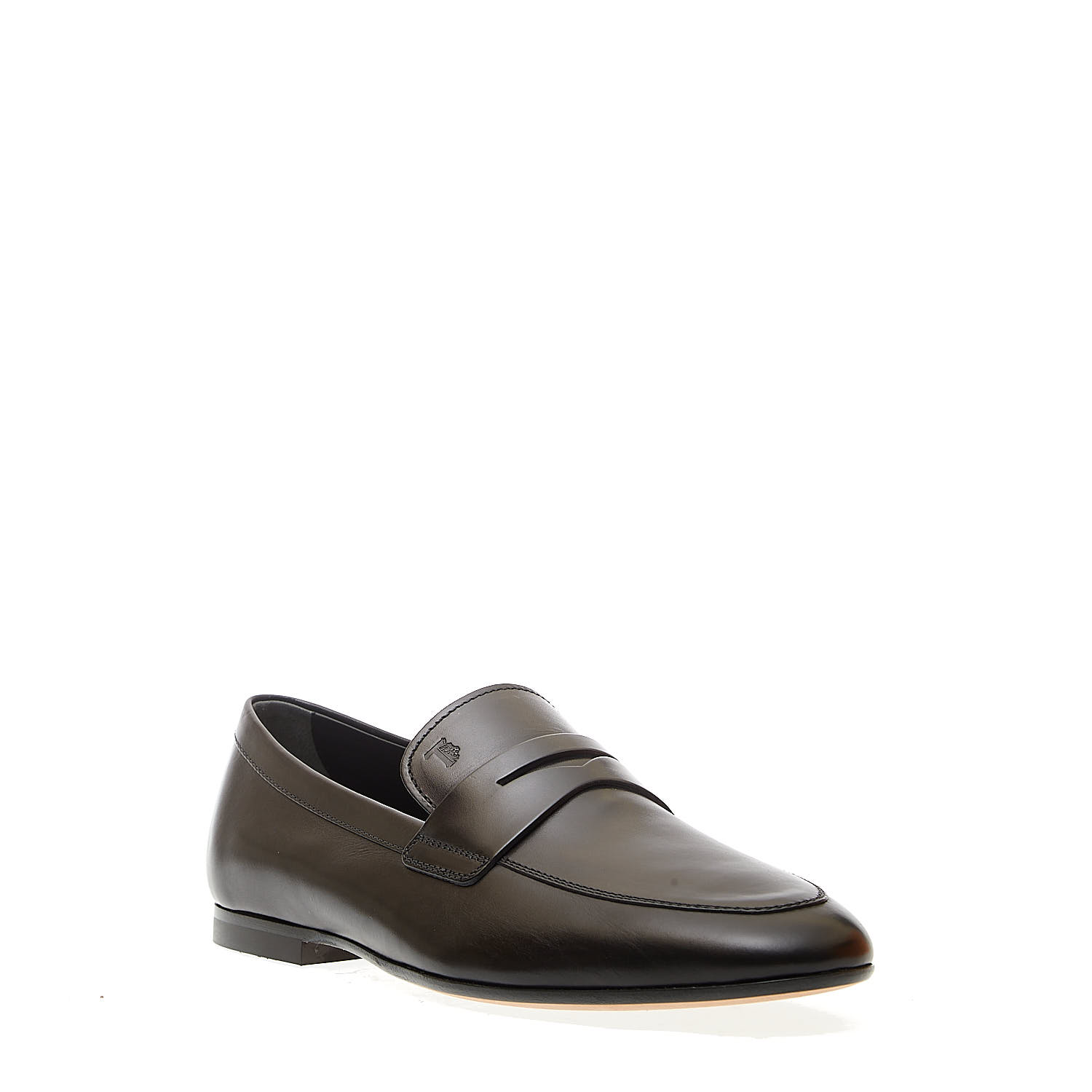 Sorelle Perego mocassino fondo cuoio in pelle nero Offerta esclusiva