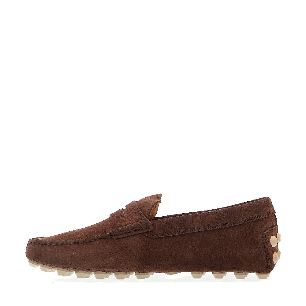 Sorelle Perego mocassino bubble in camoscio marrone Black Friday