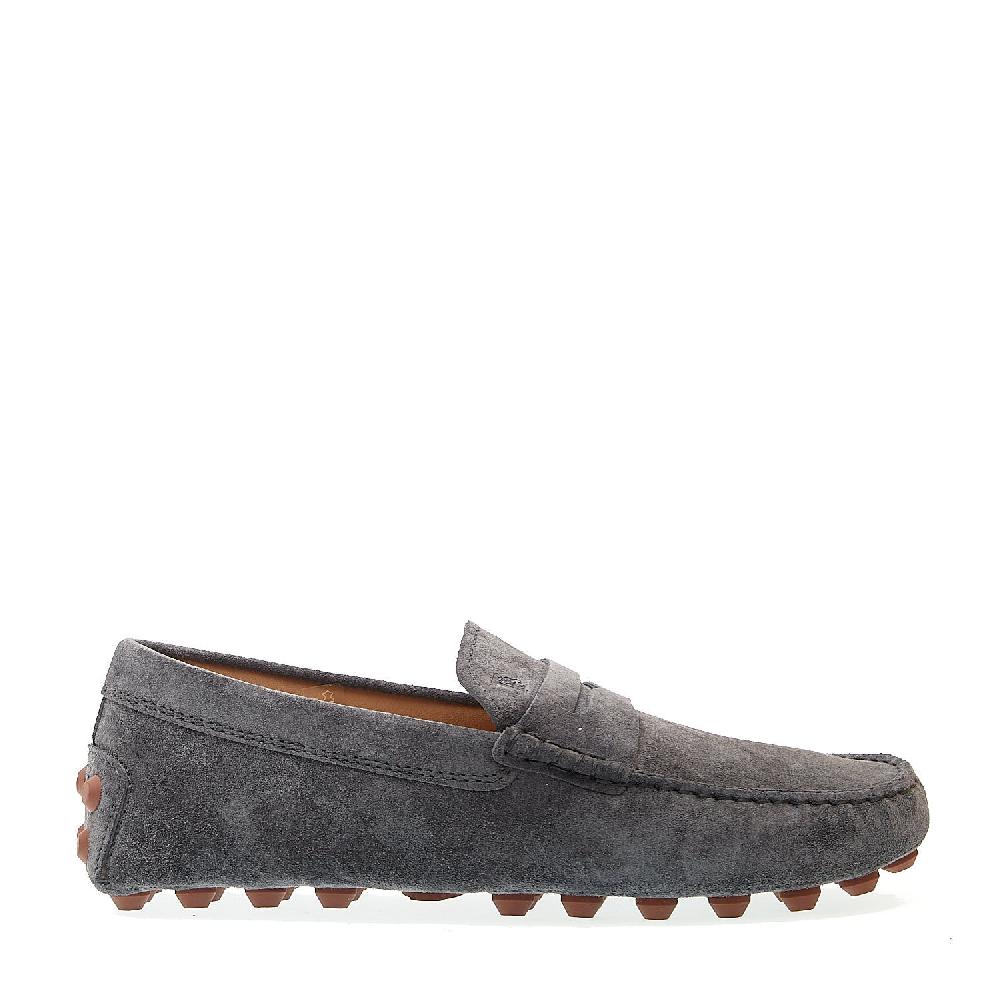 Sorelle Perego mocassino bubble in camoscio grigio Cyber Monday