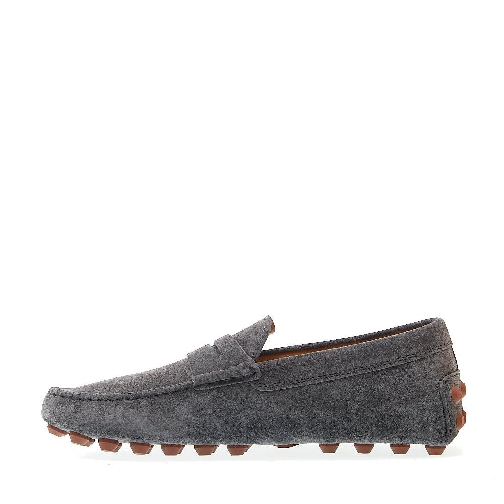 Sorelle Perego mocassino bubble in camoscio grigio Cyber Monday