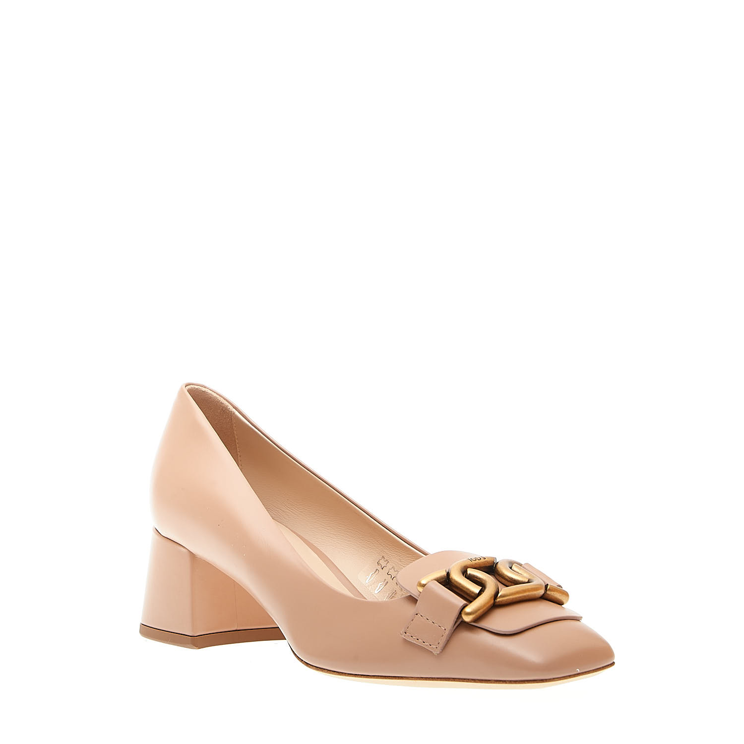 Sorelle Perego pump tacco 50 mm in pelle nude Offerta Anniversario