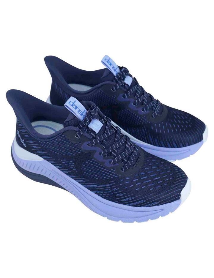 Spatarella Sneakers donna Mesh in tela blu Negozio
