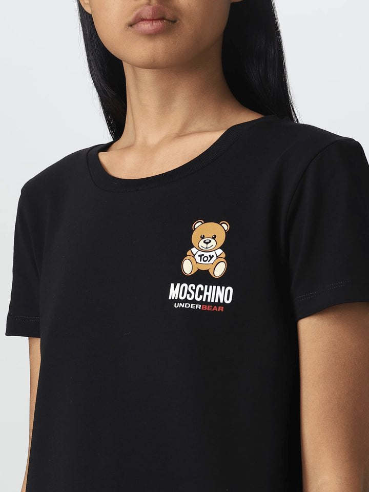 Spatarella T-shirt uomo in cotone nero Qualità