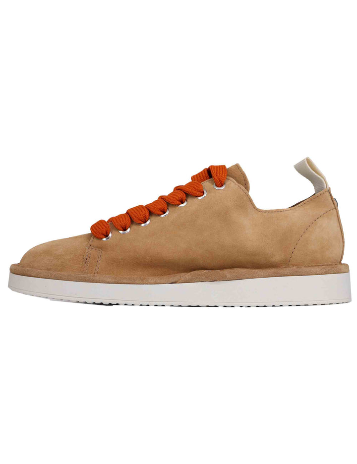 Spatarella Sneakers uomo in camoscio cuoio Promozione Limitata