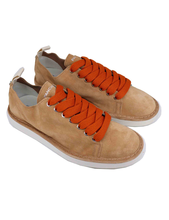 Spatarella Sneakers uomo in camoscio cuoio Promozione Limitata