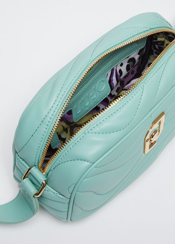 Spatarella Borse donna a tracolla in pelle sintetica menta Shopping Online