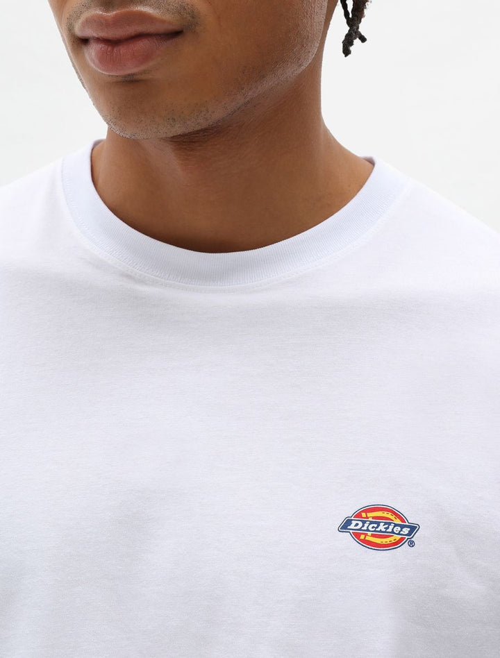 Spatarella T-shirt uomo Mapleton in cotone bianco dk0a4xdb-whx Spedizione Gratuita