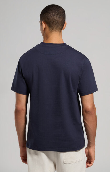 Spatarella T-shirt uomo girocollo in jersey blue pbmt0073-7000 Qualità
