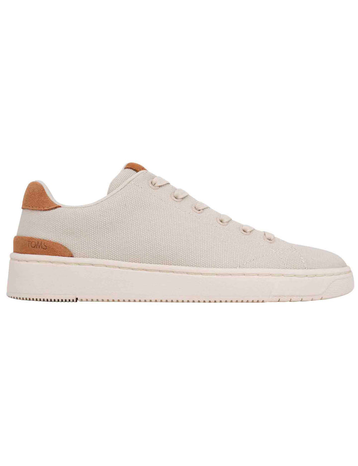 Spatarella Sneakers uomo in tessuto beige Comprane uno, ottenene uno gratis