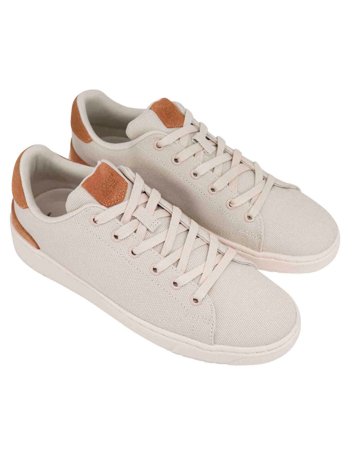 Spatarella Sneakers uomo in tessuto beige Comprane uno, ottenene uno gratis