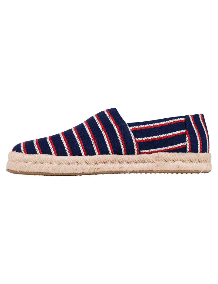 Spatarella Espadrillas uomo in tela blu con suola in corda Offerte speciali