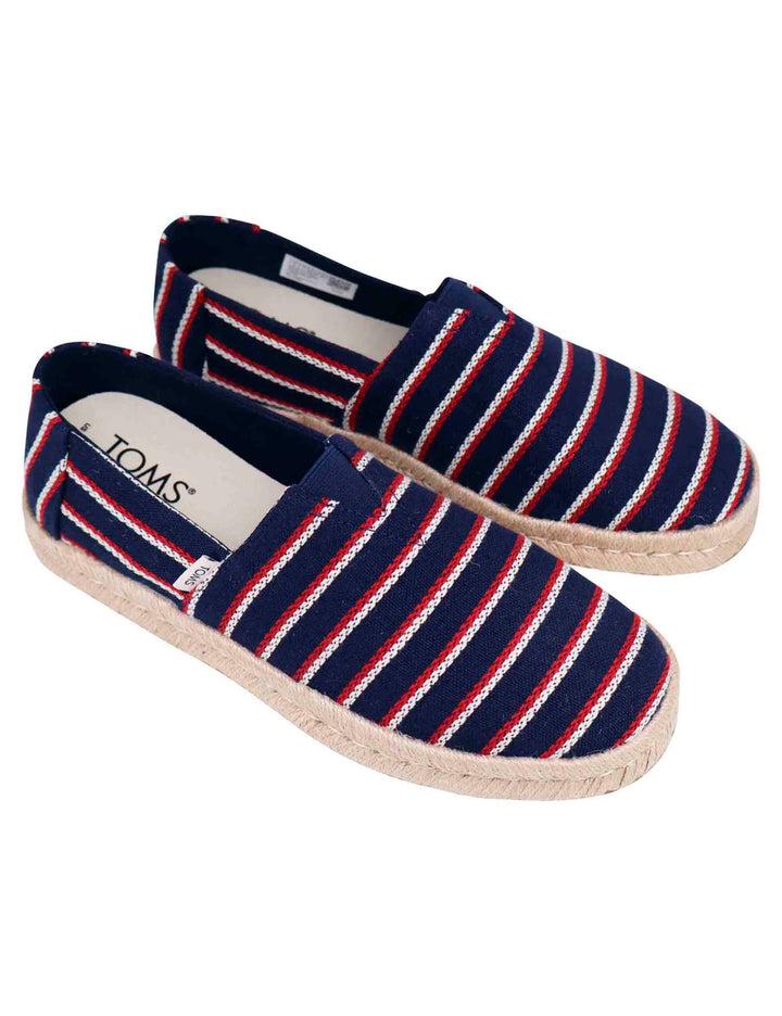 Spatarella Espadrillas uomo in tela blu con suola in corda Offerte speciali