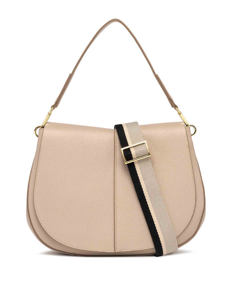 Spatarella Borse a spalla donna Helena Round in pelle phard Promozione temporanea