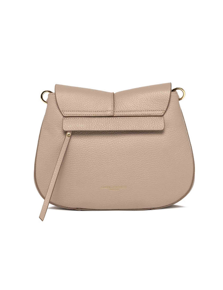 Spatarella Borse a spalla donna Helena Round in pelle phard con doppia tracolla Negozio online di fabbrica