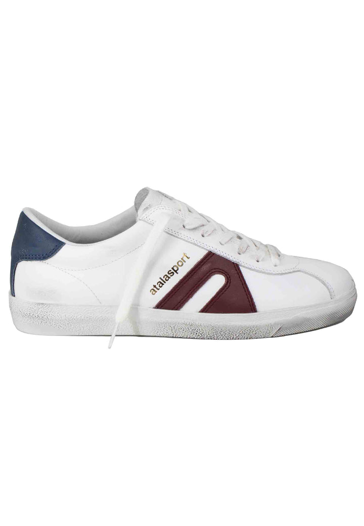 Spatarella Sneakers uomo in pelle bianca Fino al 50% di sconto