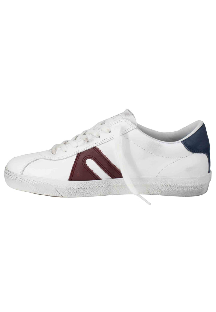 Spatarella Sneakers uomo in pelle bianca Fino al 50% di sconto
