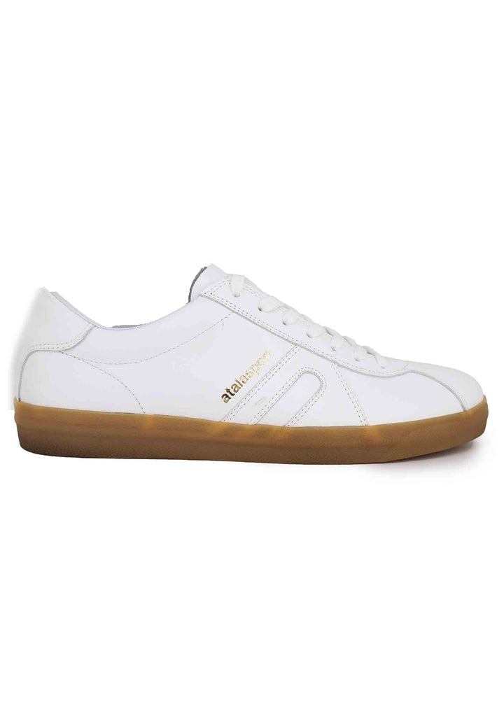 Spatarella Sneakers uomo in pelle bianca Only for today
