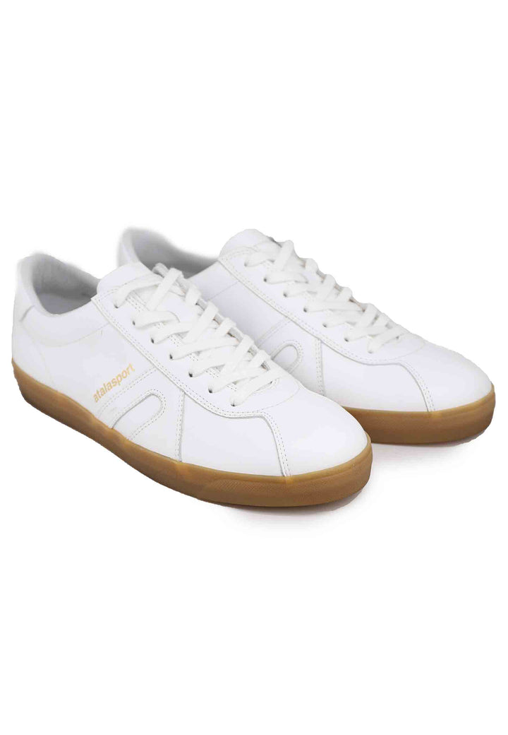 Spatarella Sneakers uomo in pelle bianca Only for today