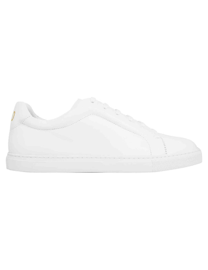 Spatarella Sneakers uomo Foro italico in pelle bianca Fino Al -60%
