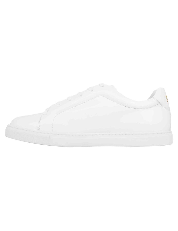 Spatarella Sneakers uomo Foro italico in pelle bianca Fino Al -60%