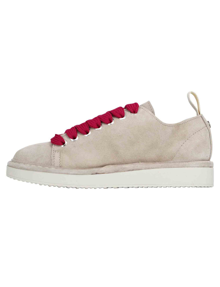 Spatarella Sneakers donna in camoscio grigio Economico