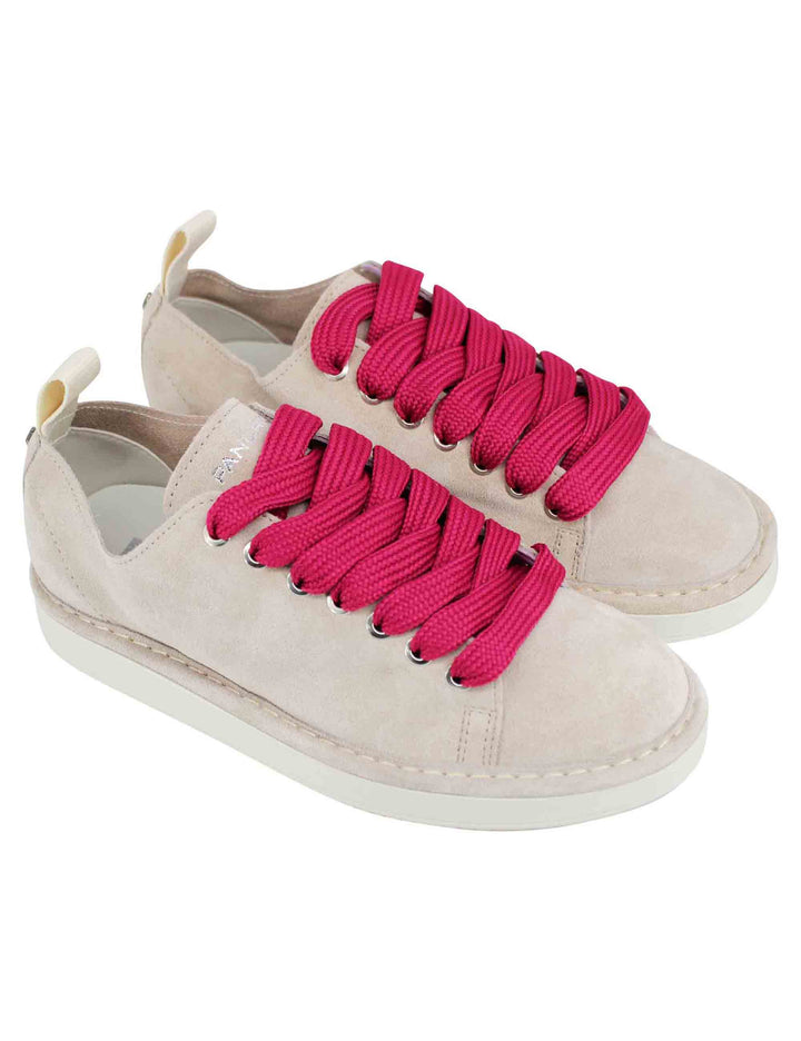 Spatarella Sneakers donna in camoscio grigio Economico