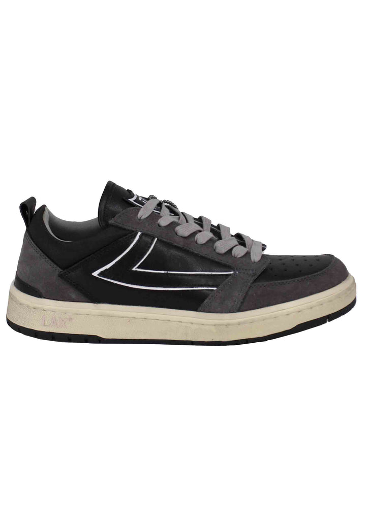 Spatarella Sneakers uomo Starlight Bicolor in pelle nera Super sconto