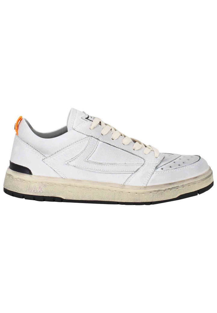 Spatarella Sneakers uomo Starlight Shield in pelle bianca vintage Trasporto libero internazionale