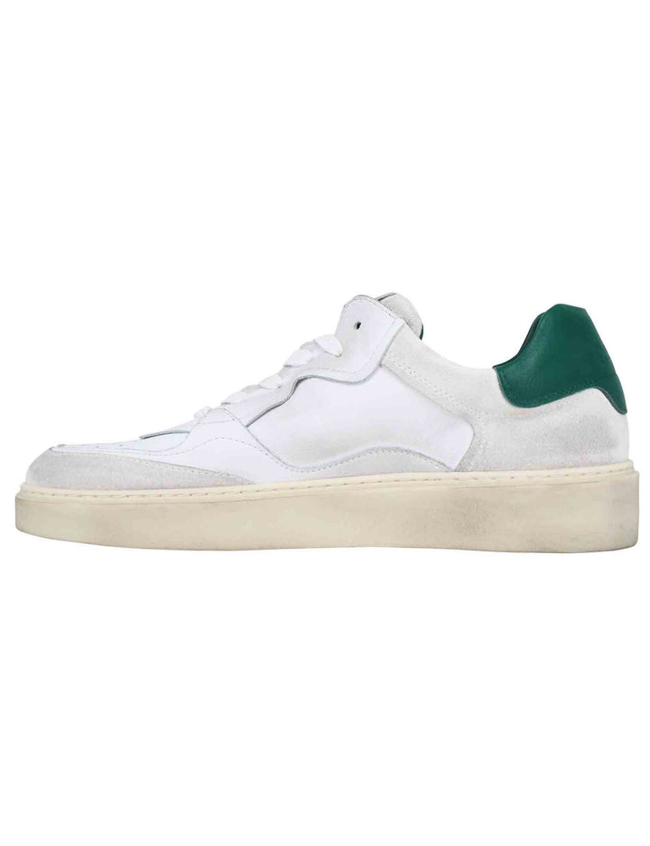 Spatarella Sneakers uomo in pelle bianca Acquista Ora