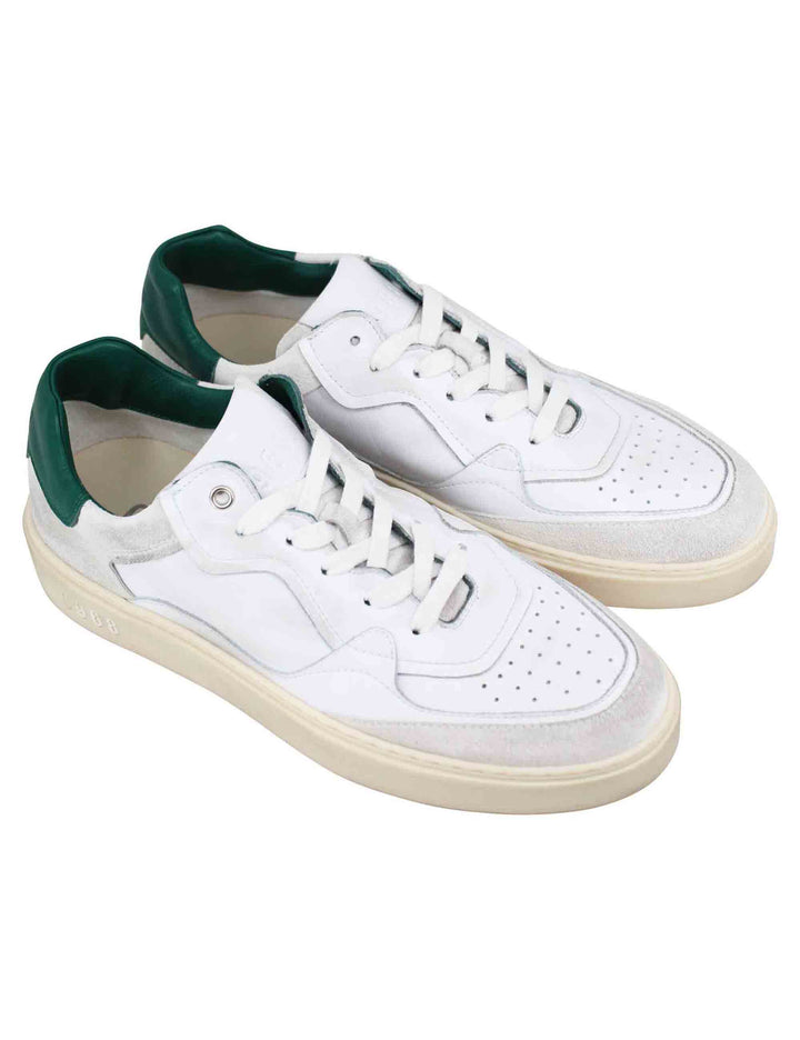 Spatarella Sneakers uomo in pelle bianca Acquista Ora
