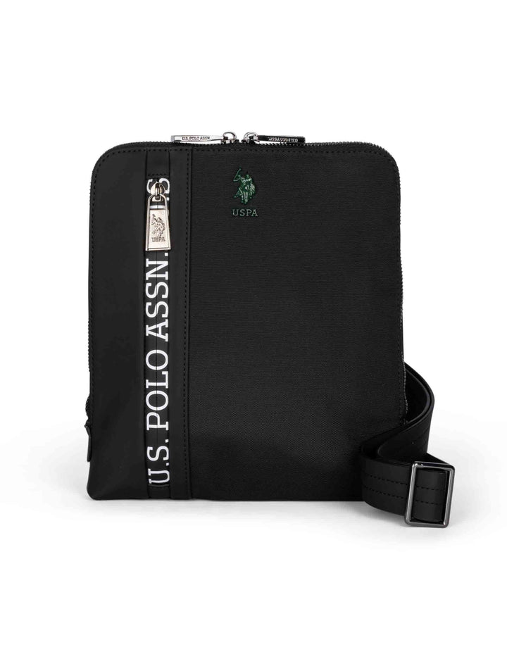 Spatarella Borselli uomo Oliver in nylon nero Promozione Limitata