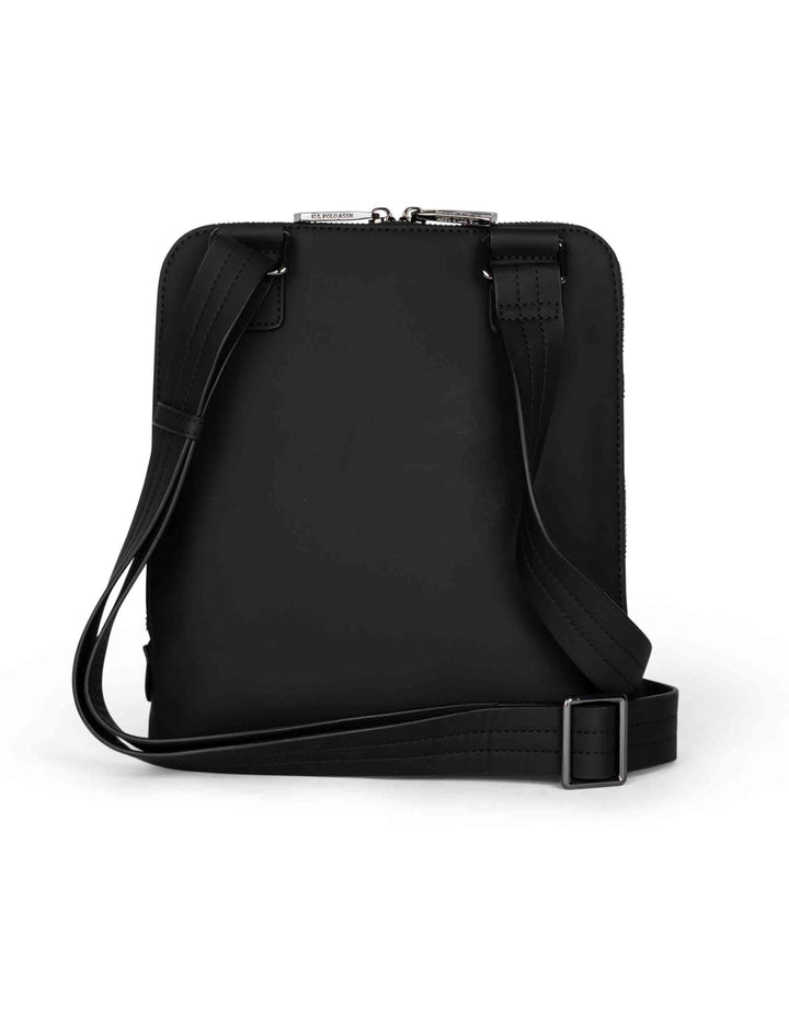 Spatarella Borselli uomo Oliver in nylon nero Promozione Limitata