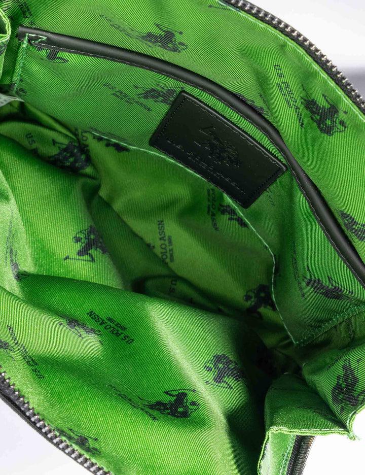 Spatarella Borselli uomo Oliver in nylon nero Promozione Limitata