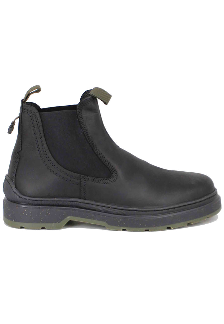 Spatarella Stivaletti chelsea boot uomo in pelle vintage nera Red Rock Cyber Monday